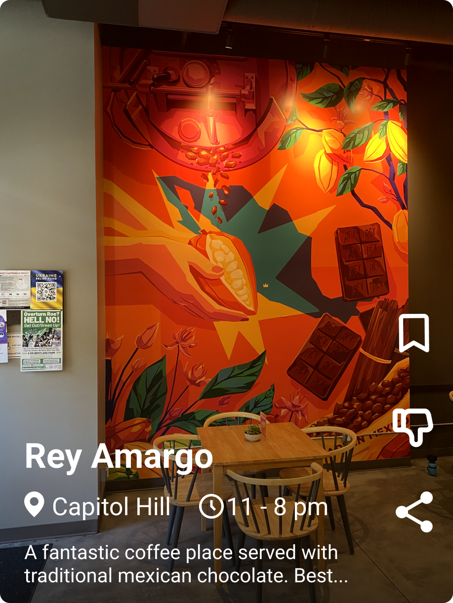 coffee place rey amargo